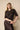 Short-sleeve fuzzy knit sweater