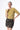 Short-sleeve fuzzy knit sweater