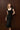 Fringed square neck dress