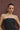 Textured pleat strapless set