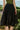 Studded pleated midi skirt