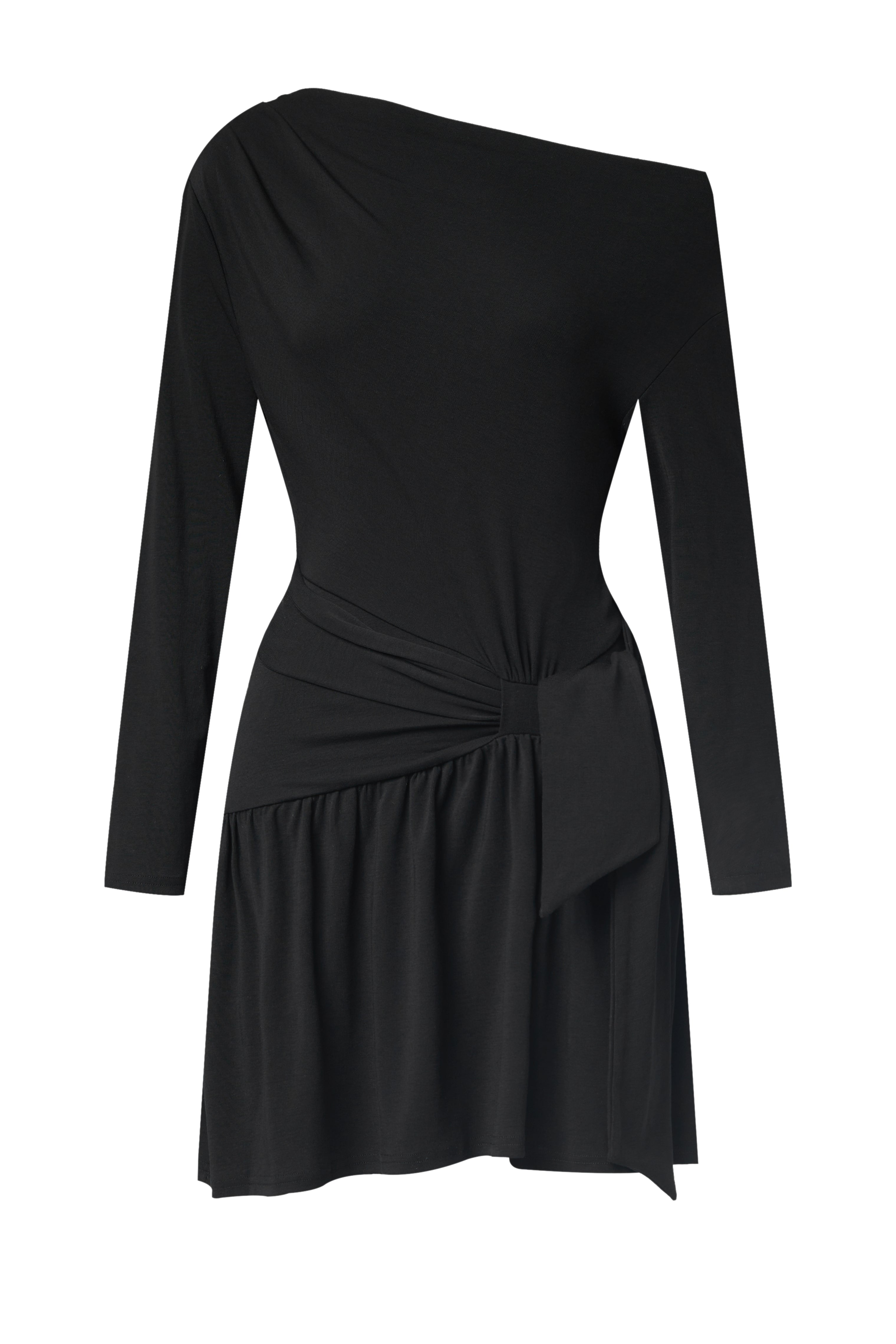 Tie waist mini dress