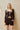 Tie front cardigan & knit shorts