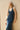 U neck maxi denim dress