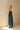 U neck maxi denim dress
