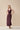 V-neck slim fit dress