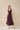 V-neck slim fit dress