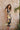 V-neck floral knit set
