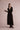 V-neck long sleeve maxi dress