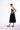 Velvet embroidered eyelet dress
