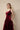 Velvet square neck midi dress