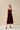 Velvet square neck midi dress