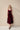 Velvet square neck midi dress