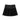 Pleated A-line mini skirt