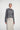 Offener Strickpullover mit Kragen 