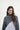 Cropped asymmetrical sweater